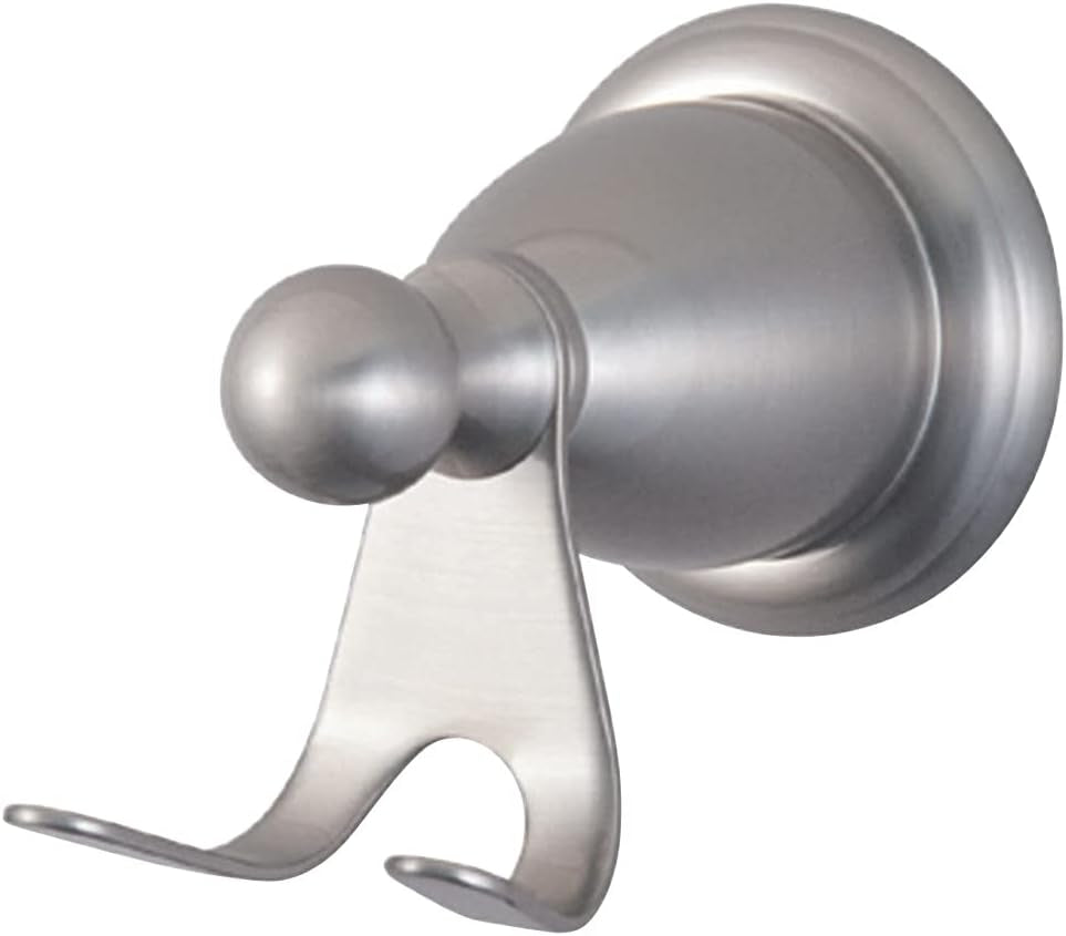 Kingston Brass BA1757SN Heritage Robe Hook, 3-1/2-Inch, Satin Nickel