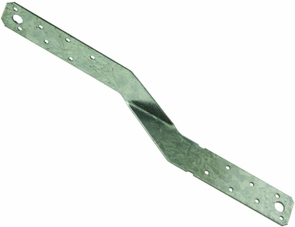 Simpson Strong Tie MTS12 16-Gauge 12 In. Medium Twist Strap 100-Per Box