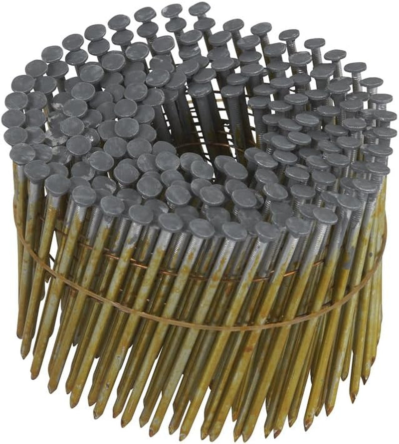 Metabo HPT 12711HPT Full round Head Hot Dipped Galvanized Wire Coil Framing Nails 2-1/2" X .131 SM | 4000 Count
