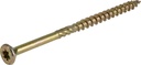 Power Pro 967770 Wood Screws, #9 X 3, Premium Star Drive Indoor Cabinet Screws, Gold Yellow Zinc, 1/4 Keg, 2000 Pcs