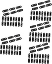 100 Pcs Stainless Steel Corner Code Stainless Steel Plate Flat Brackets for Wood Metal Plate Brackets for Braces Corner Brackets for Wood Metal Brackets Cabinet Corner Brace