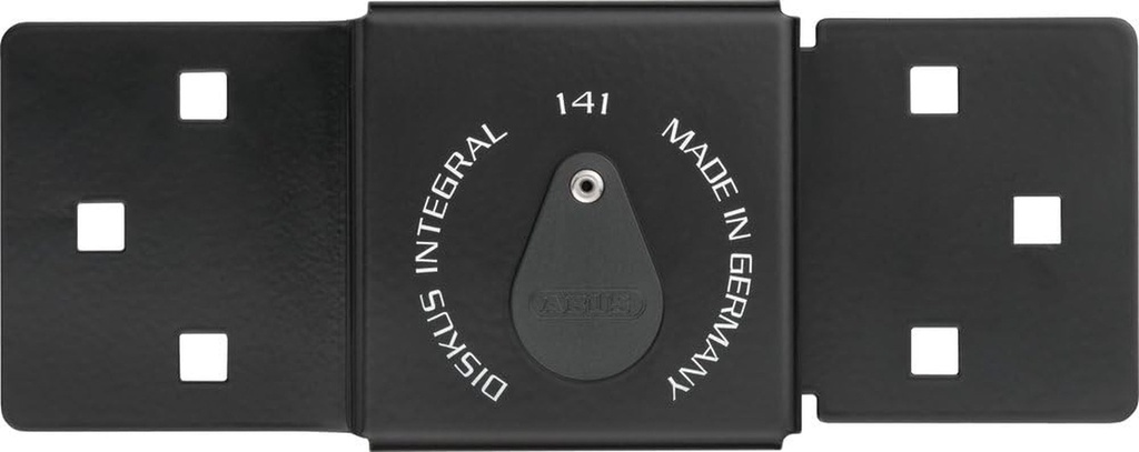 Abus Diskus Van Lock with Lock Black