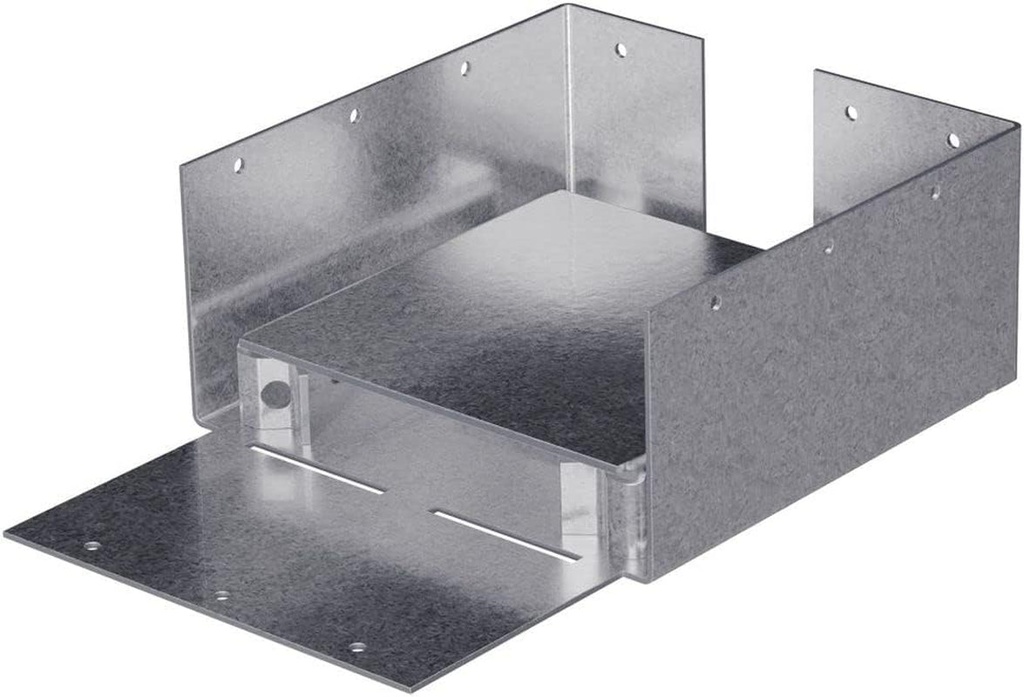 Simpson Strong-Tie ABW66RZ - ZMAX Galvanized Adjustable Standoff Post Base for 6X6 Rough