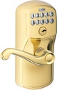 Schlage FE595 V PLY 505 FLA, Flex Lock, Bright Brass