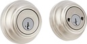Kwikset 985 Double Cylinder Deadbolt Featuring Smartkey® in Satin Nickel