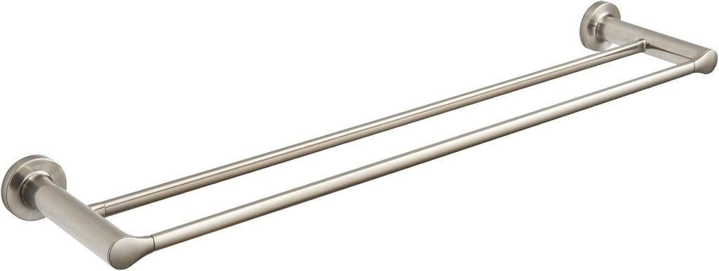 American Standard 7105224.295 Studio S 24 Inch Double -Towel Bar, Brushed Nickel