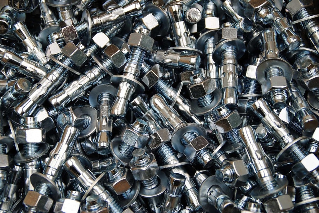 (35) Concrete Wedge Anchor Bolts 1/2 X 2-3/4 Includes Nuts & Washers