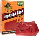 Gorilla 12' X 20' Tough Tarp (97037) - Heavy-Duty, Waterproof, and Versatile Outdoor Protection. Reinforced Edges & Hem & Durable Material. Ideal for Camping, Gardening, and More.………