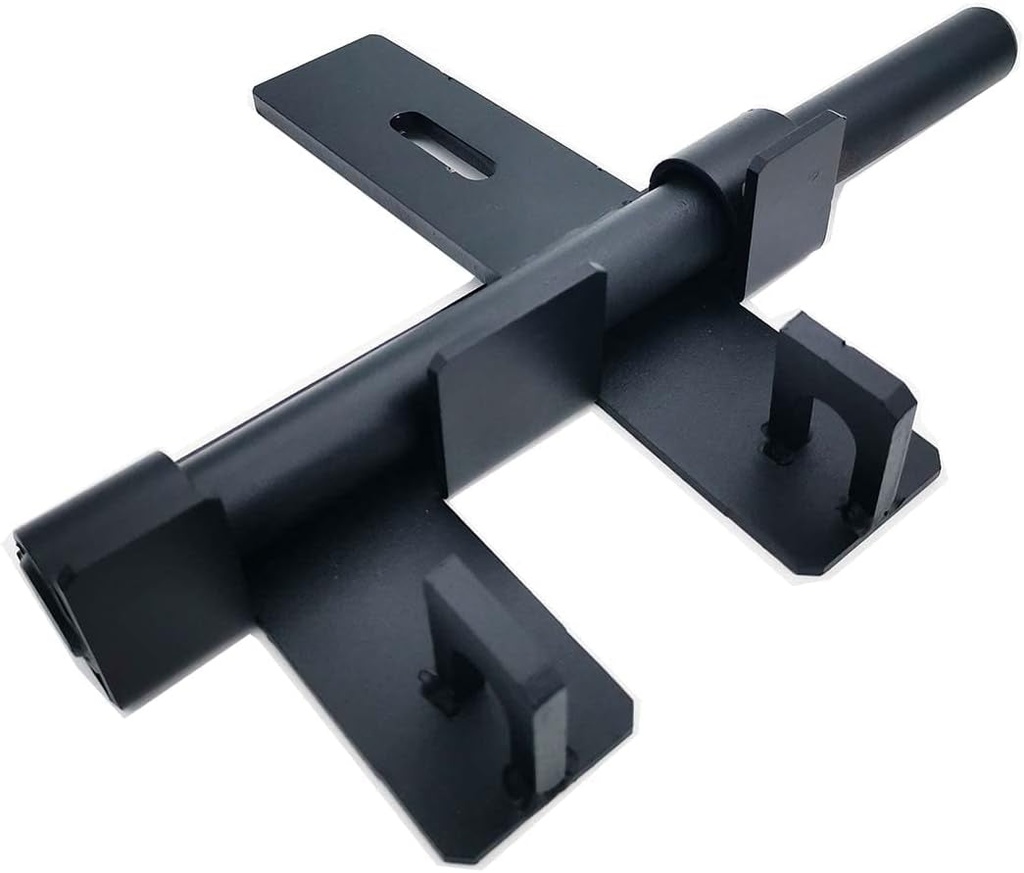 3/4" Heavy Duty Slide Bolt Weld on Steel Large Latch for Metal Gates Doors Powder Coated Finished in Black