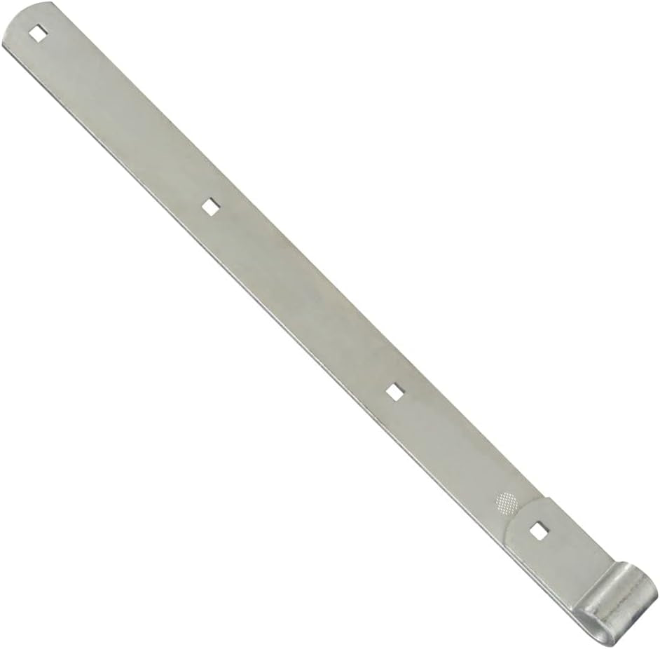 National Hardware N248-047 Gate Hinge Strap, 24-Inches, Coated with Weatherguard Protection, Zinc-Plated
