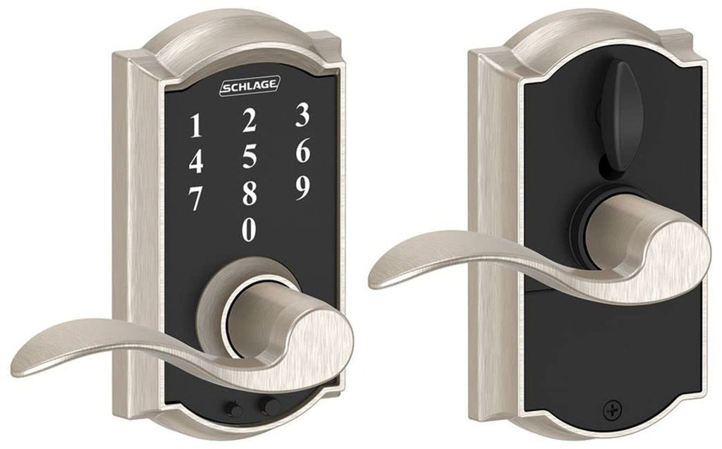 Camelot Accent Lever Keyless Touch Lever