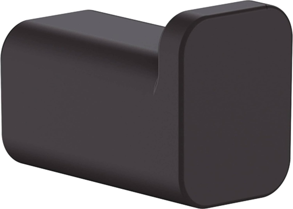 Hansgrohe Addstoris 1-Inch Single Hook in Matte Black, 41742670