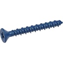 Hillman Tapper Steel Flat Head Concrete Screw Anchor 100 Pk