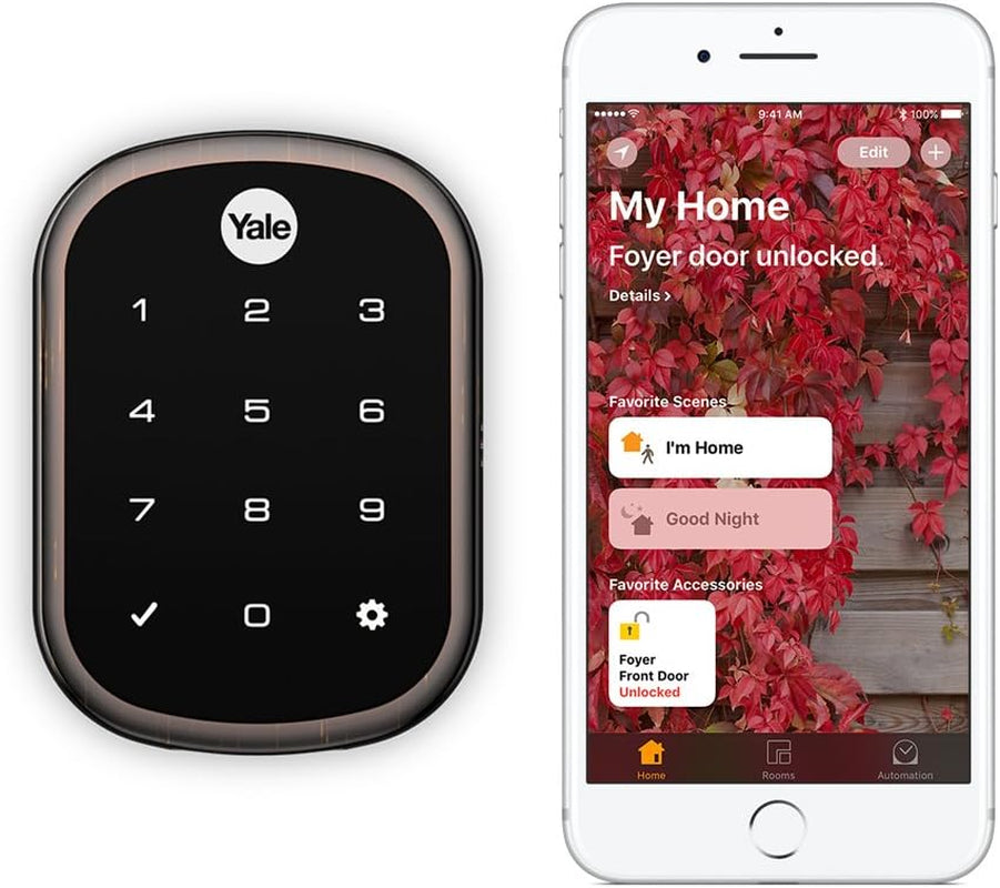 Yale Assure Lock SL - Key Free Smart Lock with Touchscreen Keypad - Works with Apple Homekit and Siri, Oil Rubbed Bronze