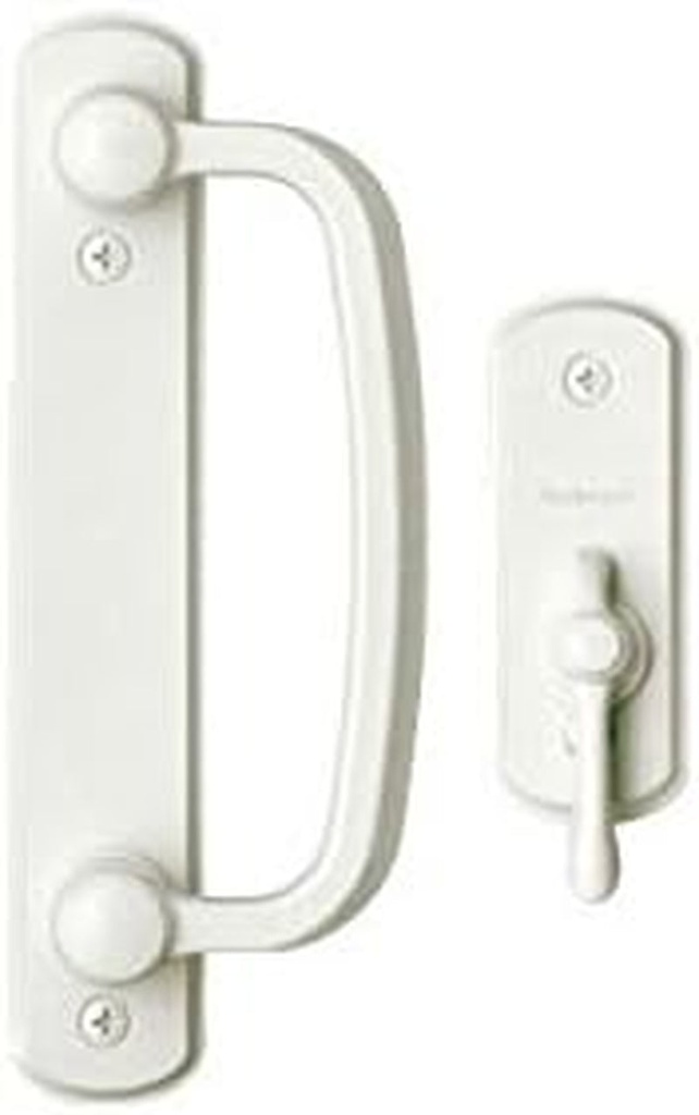 Andersen Albany 2-Panel Gliding Patio Door Hardware Set in White