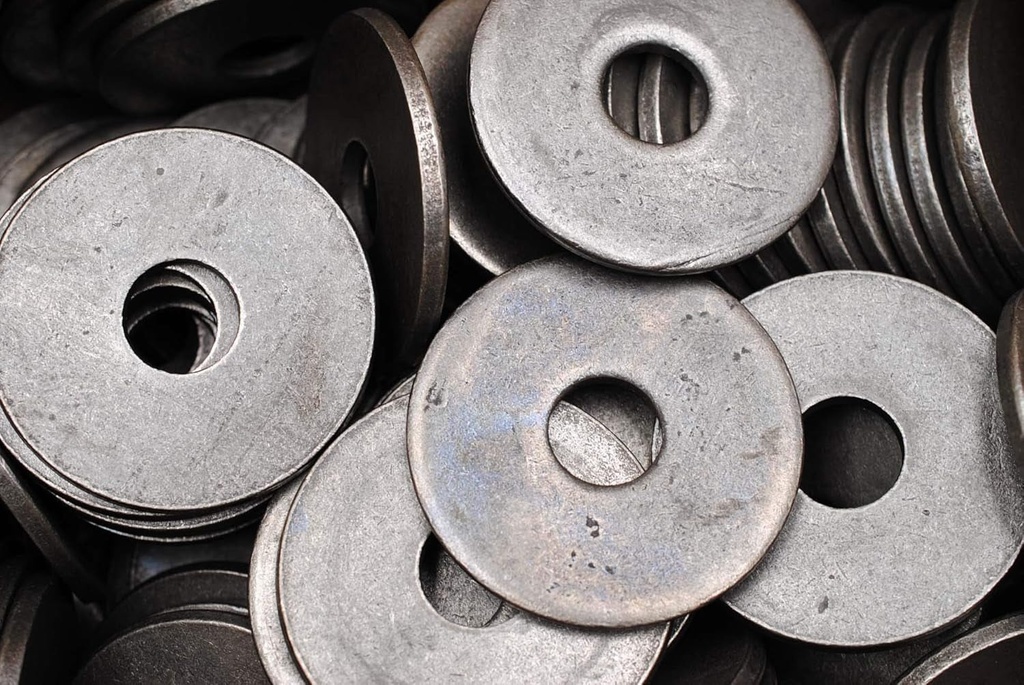 (20) Plain Steel 3/4 X 3 Heavy Dock Washer 1/4" Thick - 3" Diameter
