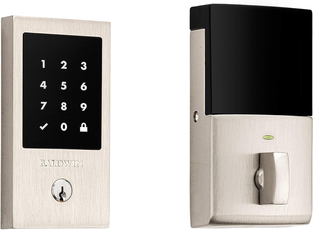 Baldwin 8225056ZW Baldwin 8225.ZW Touchscreen Minneapolis Z-Wave Deadbolt