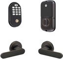 Yale Security B-YRD216-ZW-KC-0BP Yale Assure Lock Z-Wave with Kincaid Works with Ring Alarm, Smartthings, and Wink Smart Keypad Deadbolt with Matching Lever, Oil Rubbed Bronze