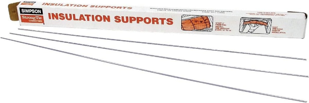 Simpson Strong-Tie 23.5 In. H X 0.08 In. W 14 Ga. Steel Insulation Support