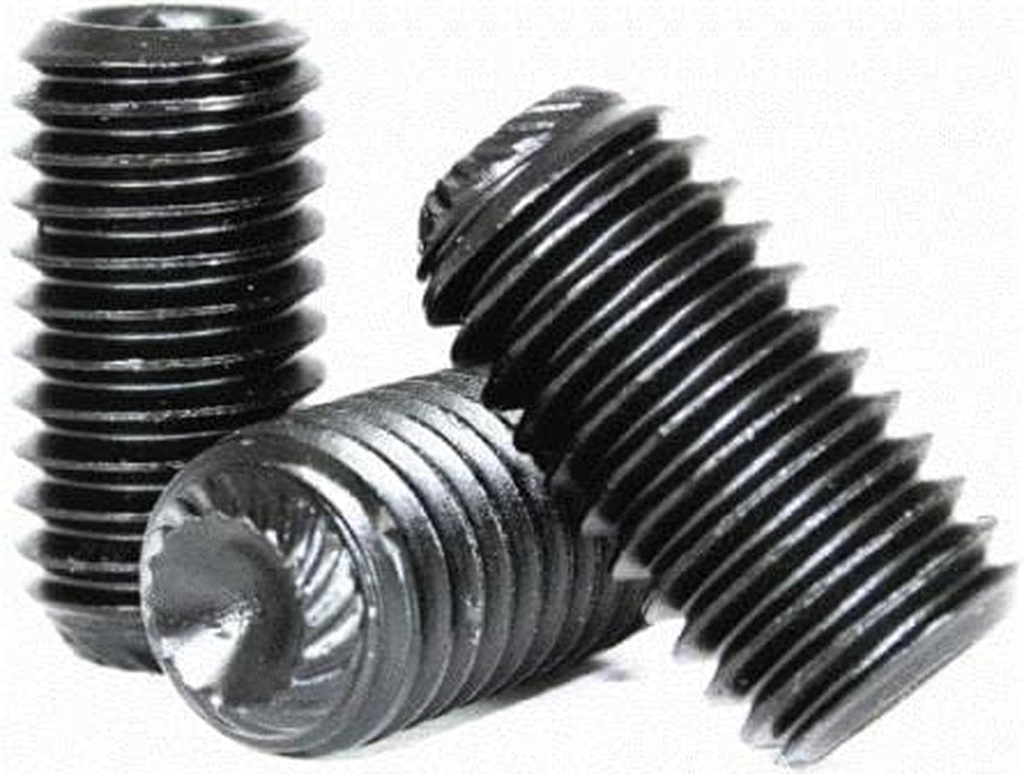 Socket Set Screw, Knurled Cup Point, 1/2-13 X 3/4", Alloy Steel, Black Oxide, Hex Socket (Quantity: 1500) Coarse Thread, Thread Diamater: 1/2 Inch X Length: 3/4 Inch