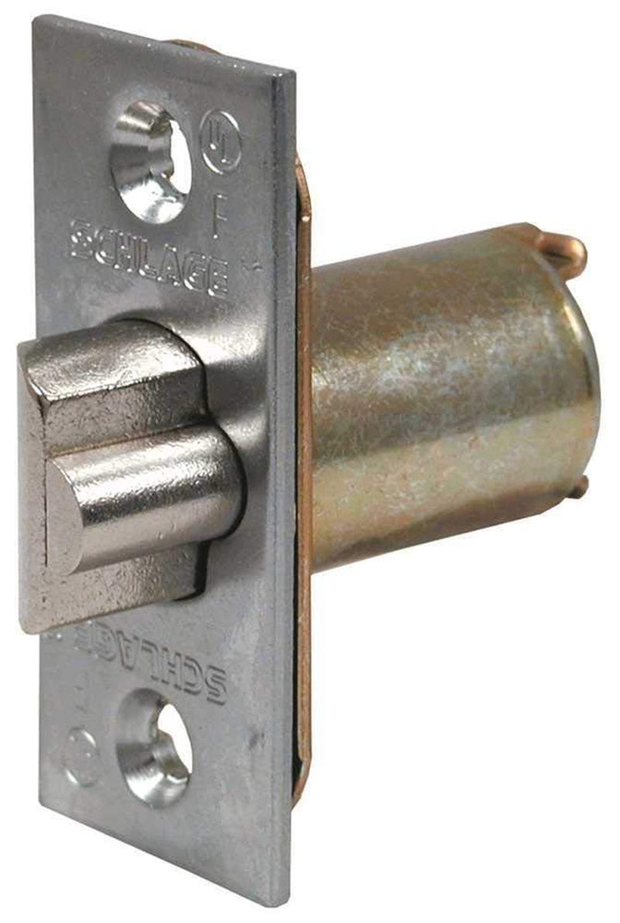 Schlage 11-096-626 Deadlatch with Square Corner, Backset 2-3/4", 626 - Satin Chrome, Varies Metal