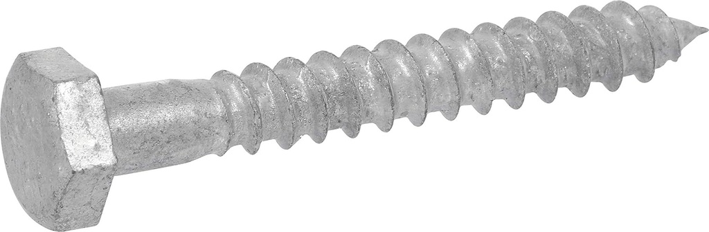 Hillman 812119 Hot Dipped Galavanized Hex Lag Screws, 1/2 X 12-Inch, 25-Pack, Galvanized