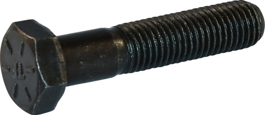 Newport Fasteners 1/4 Inch X 3 Inch Hex Cap Screw Grade 8 Plain Steel (Quantity: 100 Pcs) Made in USA, 1/4-28 X 3 Hex Bolt/Fine Thread/Partially Threaded 0.75 Inches of Thread