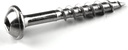 Kreg SML-C125-500 Zinc Pocket-Hole Screws, 1 1/4 Inch #8 Coarse Thread, Maxi-Loc Head (500 Count)