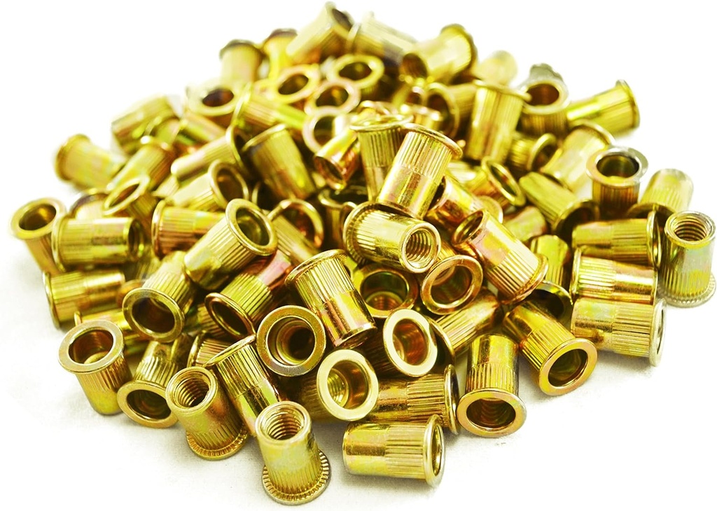 Astro Pneumatic Tool RN8M 100-Piece M8 8Mm Steel Rivet Nuts