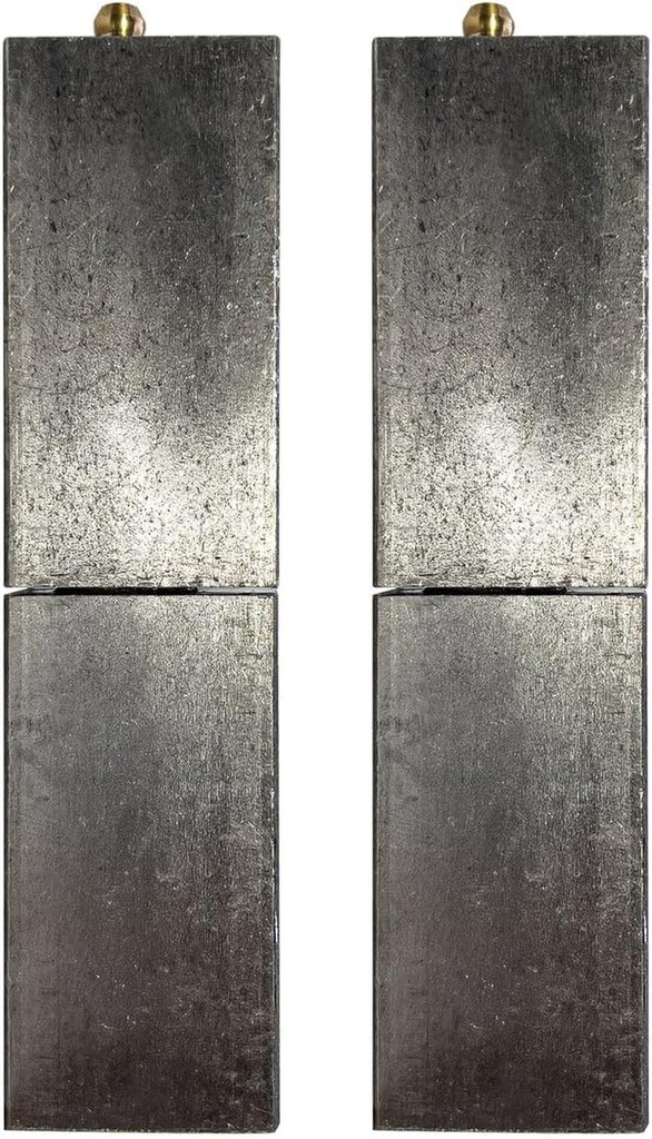 5” Inch Weldable Rectangle Hinges – Heavy Duty Gate Hinges – Weld on Hinges – Weld on Gate Hinges – Square Hinges Weld on - Ball Bearing Gate Hinge - Heavy Duty Weldable Hinges