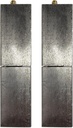 5” Inch Weldable Rectangle Hinges – Heavy Duty Gate Hinges – Weld on Hinges – Weld on Gate Hinges – Square Hinges Weld on - Ball Bearing Gate Hinge - Heavy Duty Weldable Hinges