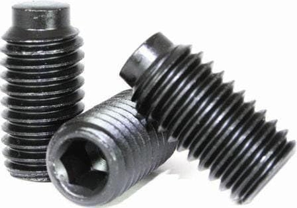 Socket Set Screw, Half Dog Point, 5/8-11 X 1 1/4", Alloy Steel, Black Oxide, Hex Socket (Quantity: 600) Coarse Thread, Thread Diamater: 5/8 Inch X Length: 1 1/4 Inch
