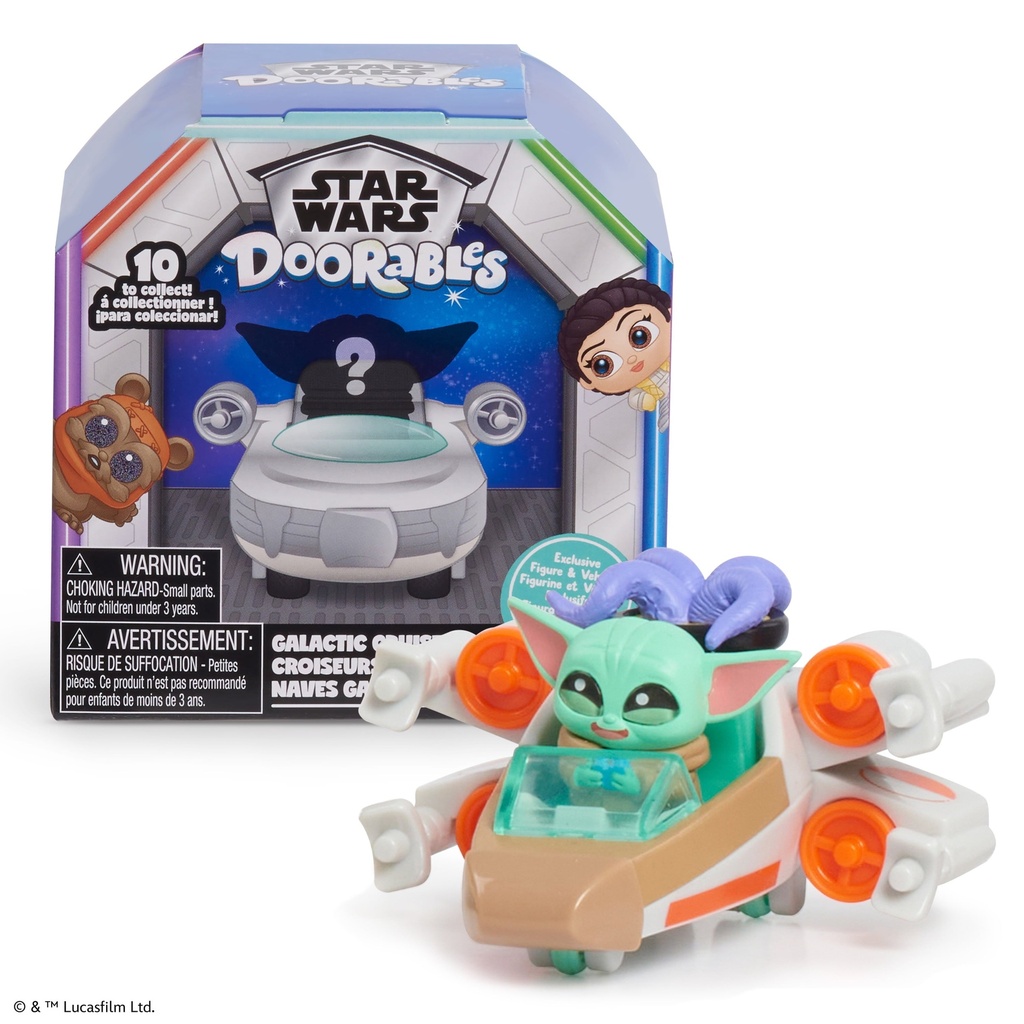 STAR WARS™ Doorables Galactic Cruisers, Collectible Figures and Vehicles, Kids Toys for Ages 5 Up