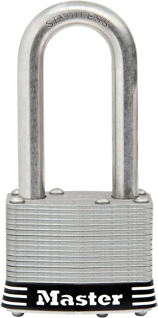 Master Lock(マスターロック) 1SSKADLH Stainless Steel Padlock Lock, Silver, 本体幅:44Mm