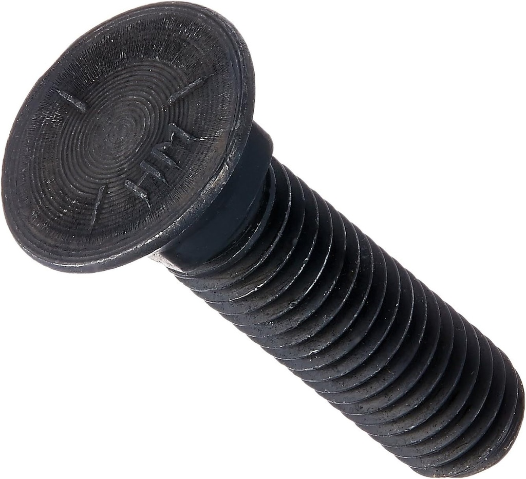 260081 1/2-Inch X 2-Inch Plow Bolts, 50-Pack, Black