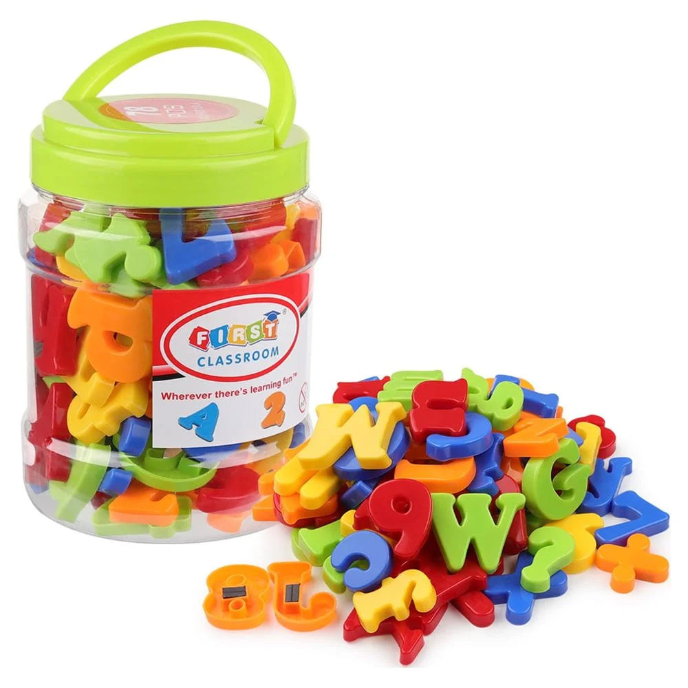 Coogam Magnetic Letters Numbers Alphabet Learning Toy Set of 78Pcs for 3 Years Old Kids(Upgraded Version)