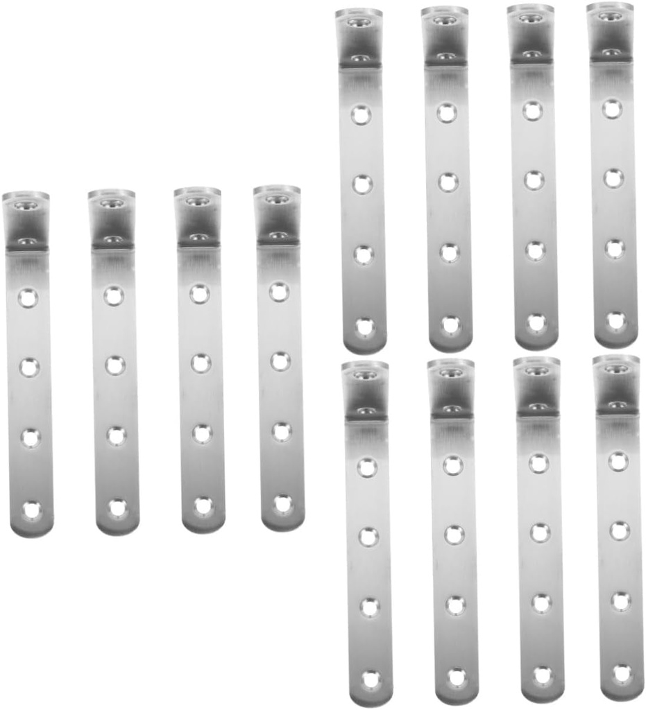 OSALADI 12 Pcs Corner Code Shelf Shelf Brackets Heavy Duty Cabinet Protector Bumper Protector Corner Angle Fitting Corner Bracket Metal Corner Case Fastener Bracket Furniture