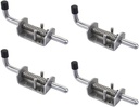 BANCHELLE Spring Latch Pin Shed Latch 304 Stainless Steel 165 Mm for Door Gate Van Container 165 Mm, 4 PCS
