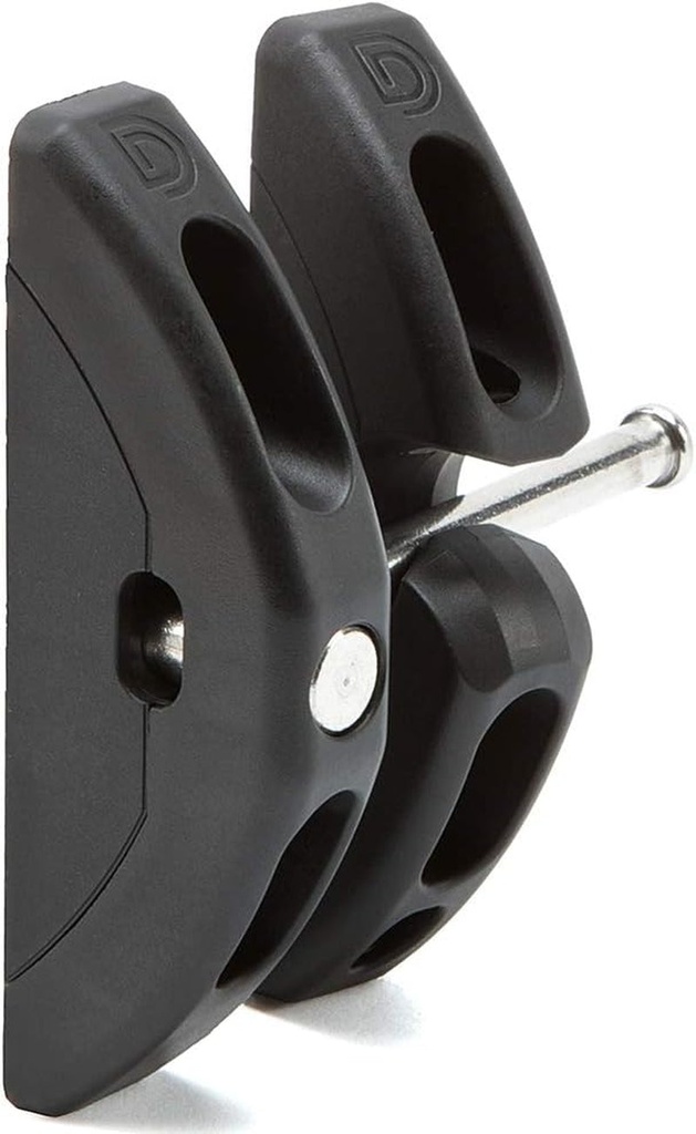 D&D TECHNOLOGIES TL01 T-Latch Action Gate Latch, Padlock Gravity Gate Latch, for Any Square Metal, Wood, Vinyl Gates
