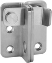 JQK Flip Latch, (Extra Thick 3Mm) Stainless Steel Heavy Duty Gate Latcher Door Latch with Safety Packlock Hole, Brushed Finish, DL150-BN