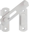 Alise Heavy Duty Flip Latch,Gate Latches Safety Door Lock for Barn Wood Fence Sliding French Doors,Sus304 Stainless Steel Gate Hardware,White Finish MS9500-W