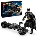 LEGO DC Batman: Batman Construction Figure & the Bat-Pod Bike, the Dark Knight Action Figure and Batman Motorcycle, Super Hero Toys, Kids’ Adventure Playset, Gift for Boys and Girls, 76273