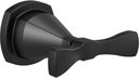 Delta Faucet Stryke Double Towel Hook, Matte Black, Bathroom Accessories, 77638-BL