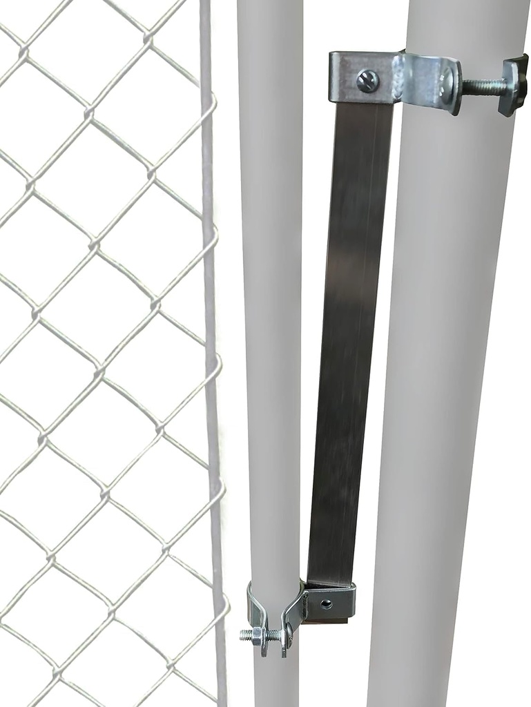 Sta-Klos Gate Closer – Self Closing for Outdoor Gate, Dog & Pool Gate, Chain Link Fence Spring, Gate Spring, Gate Hardware, Self Closer for Door, Automatic, Adjustable Tension – Made in USA