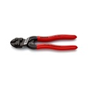 KNIPEX Cobolt Bolt Cutters Plastic Coating Tool Length 6.5In Cutting Cap 0.13In