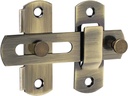 Alise Flip Latch Gate Latches Safety Door Lock for Barn Wood Fence Sliding French Doors,Heavy Duty Stainless Steel Gate Hardware,Antique Bronze,Ms9001-Q
