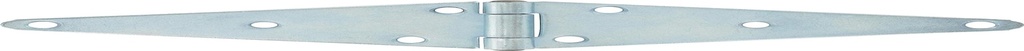 851942 Heavy Duty Strap Hinges Zinc 6"