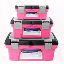 Apollo Precision Tools DT5005P 3-Piece Tool Box Pink