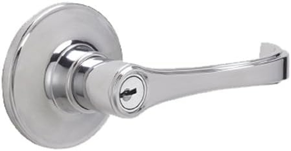 Dexter by Schlage J54TOR625 Torino Keyed Entry Lever, Bright Chrome (6.8 X 5.8 X 3.2 Inches)