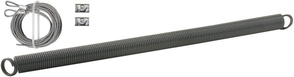 Prime-Line GD 12270 Garage Door Extension Spring, 16 In., Heavy Duty, Safety Cable (Single Pack)